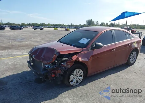 2012 Chevrolet Cruze Ls z USA, uszkodzony, nr VIN 1G1PC5SH4C7315166